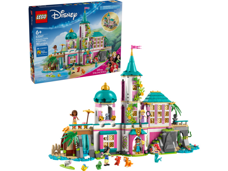 LEGO Disney - Hrad princezen a královští domácí mazlíčci