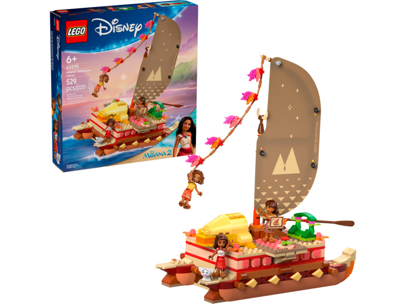 LEGO Disney Princess - Vaiana a dobrodružství na kánoi