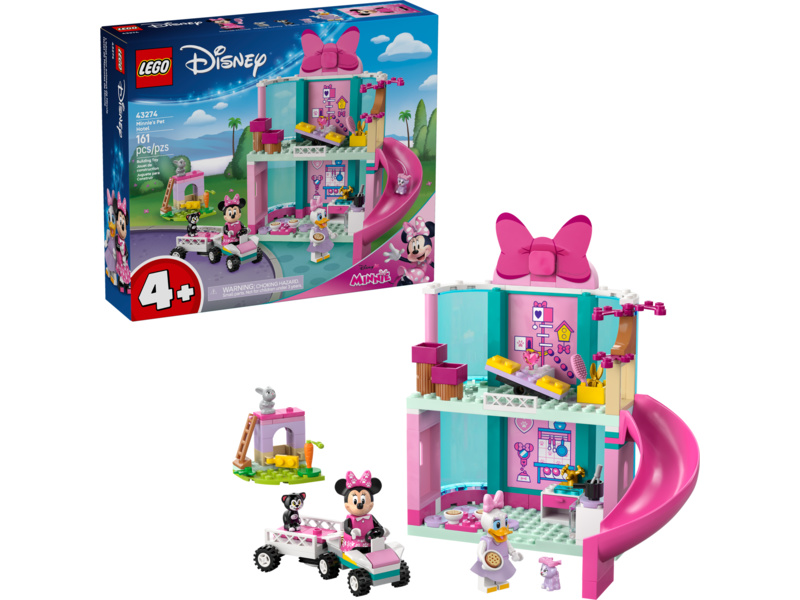 LEGO Disney - Minnie a hotel pro domácí mazlíčky