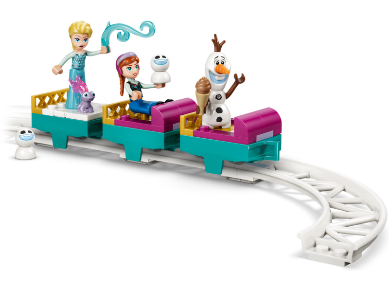 LEGO Disney - Elsin ledový palác a jízda na sněhu