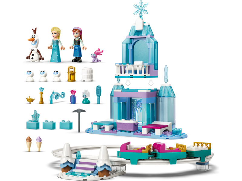LEGO Disney - Elsin ledový palác a jízda na sněhu