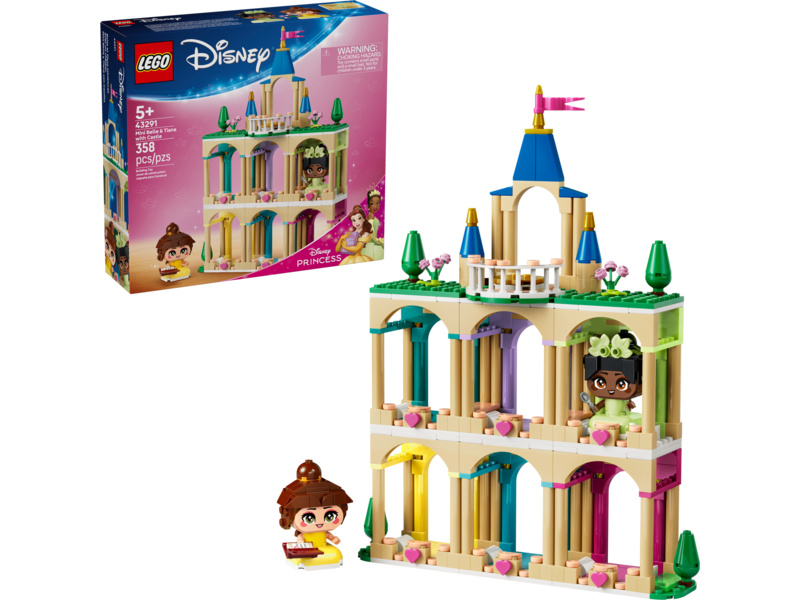 LEGO Disney - Mini Bella a Tiana s hradem