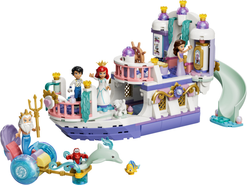 LEGO Disney - Arielina loď a královská svatba