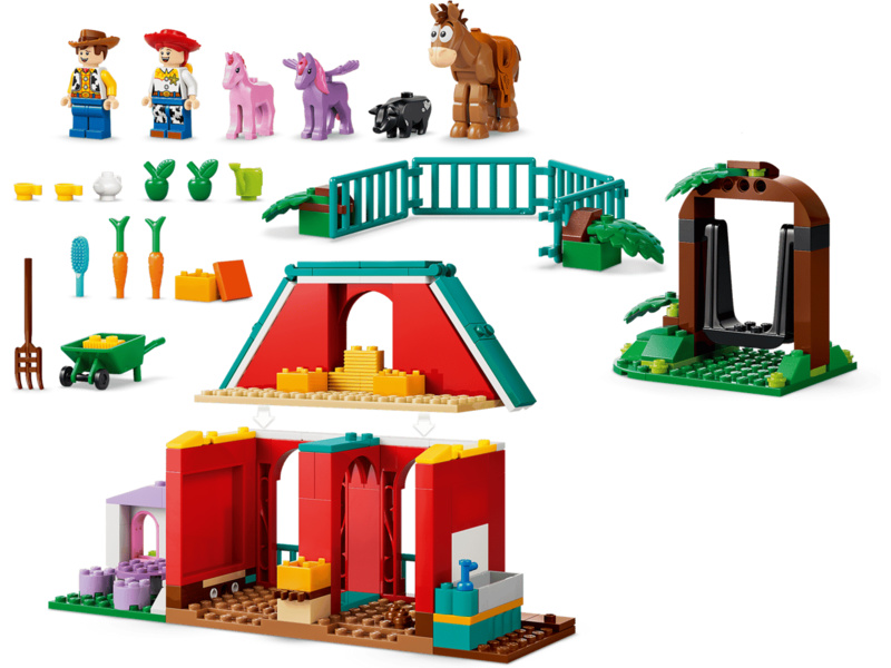 LEGO Disney - Toy Story 5 - Blazeova koňská farma
