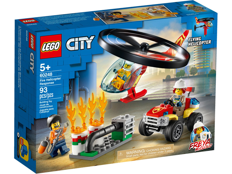 LEGO City - Zásah hasičského vrtulníku