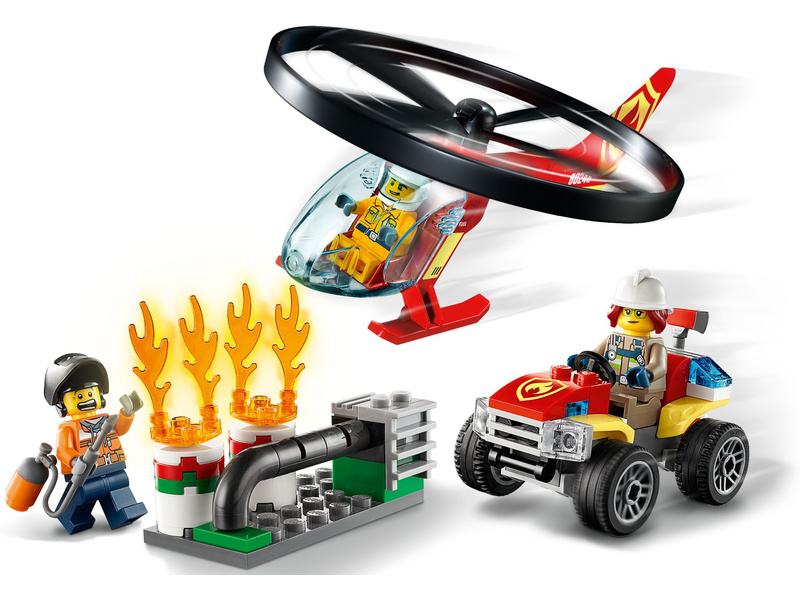 LEGO City - Zásah hasičského vrtulníku