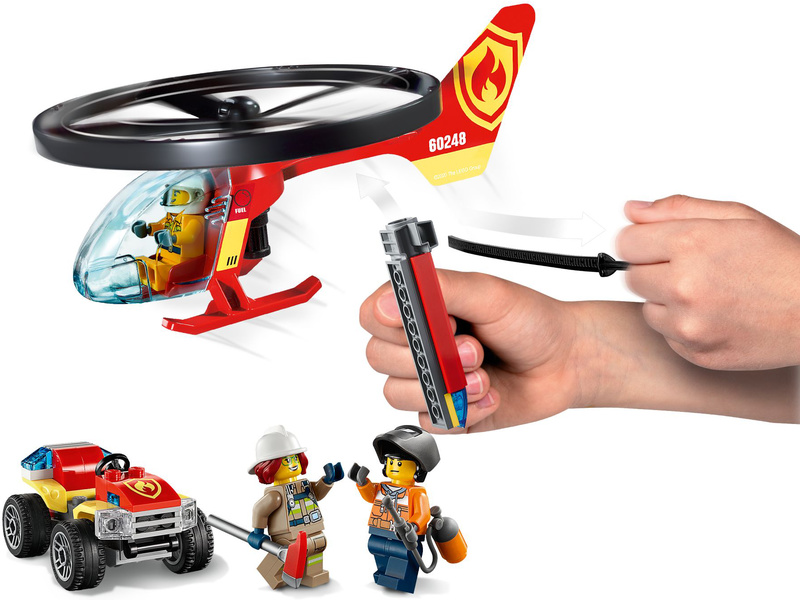 LEGO City - Zásah hasičského vrtulníku