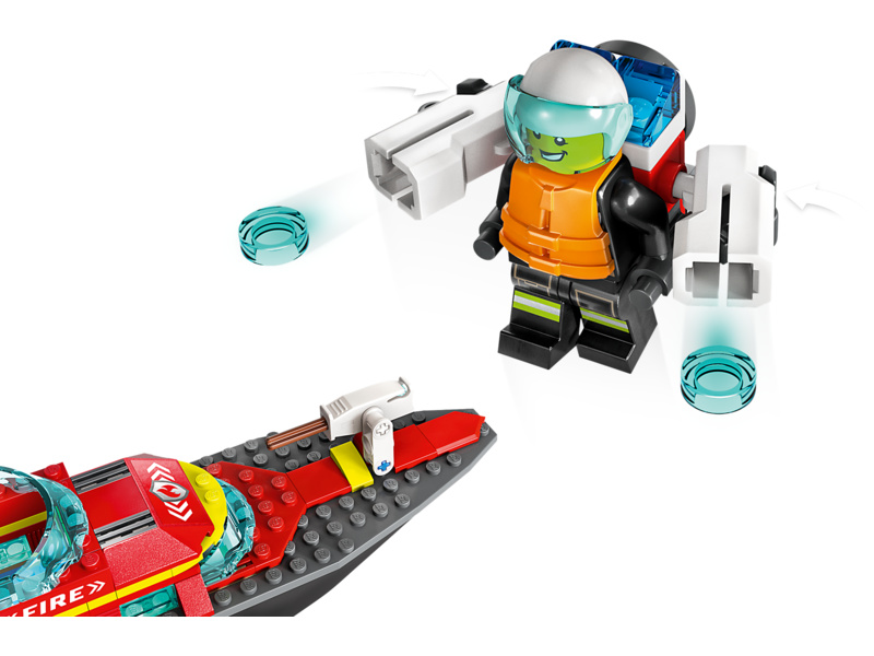 LEGO City - Hasičská záchranná loď a člun