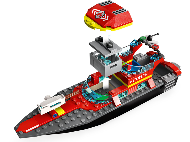 LEGO City - Hasičská záchranná loď a člun