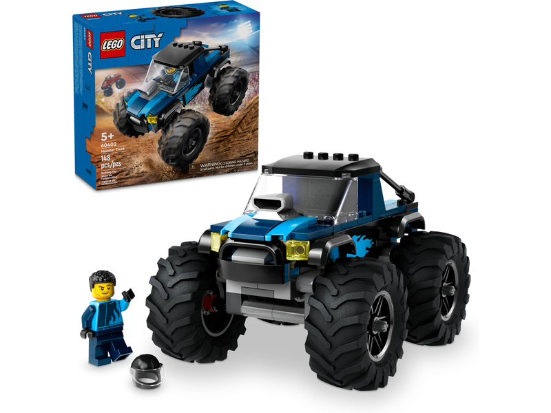 LEGO City - Modrý monster truck