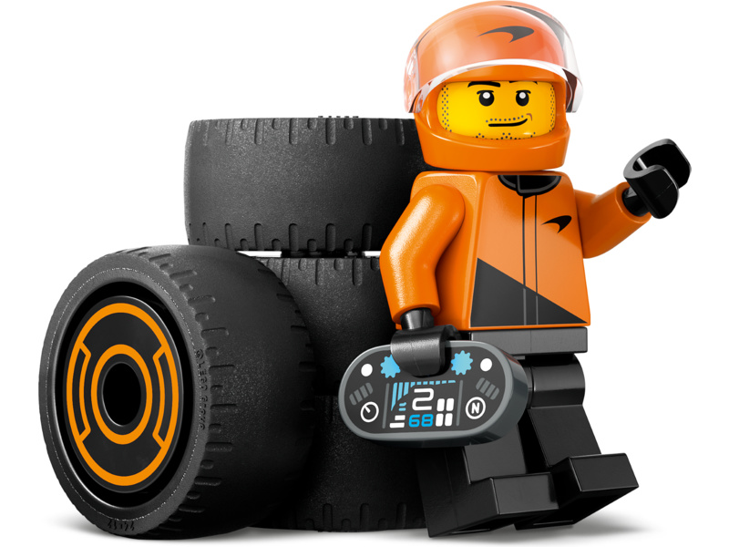 LEGO City - Jezdec F1 se závodním vozem McLaren