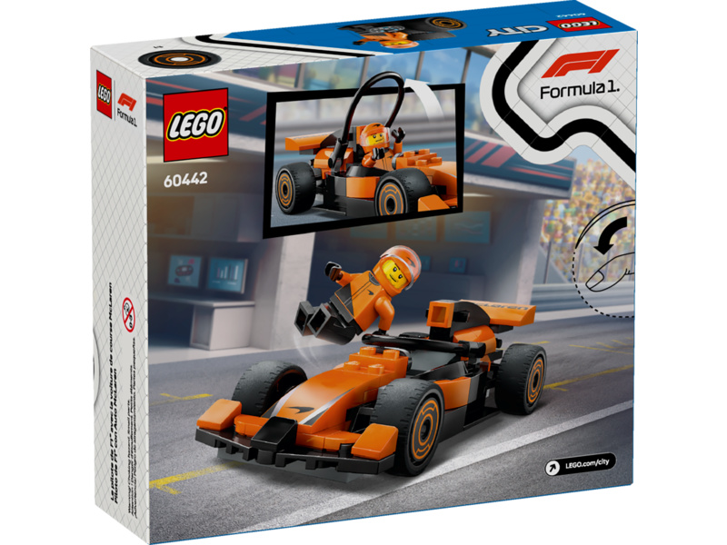 LEGO City - Jezdec F1 se závodním vozem McLaren