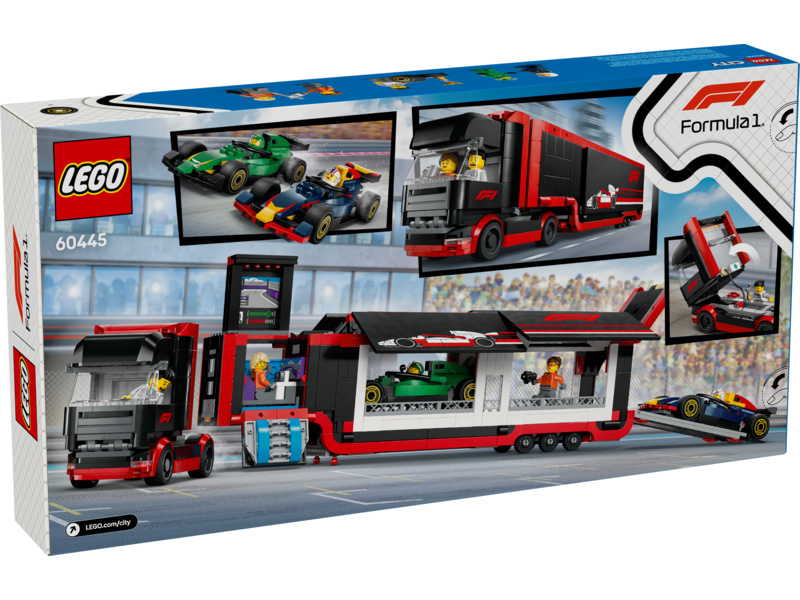 LEGO City - Kamion F1 s vozy F1 RB20 a AMR24
