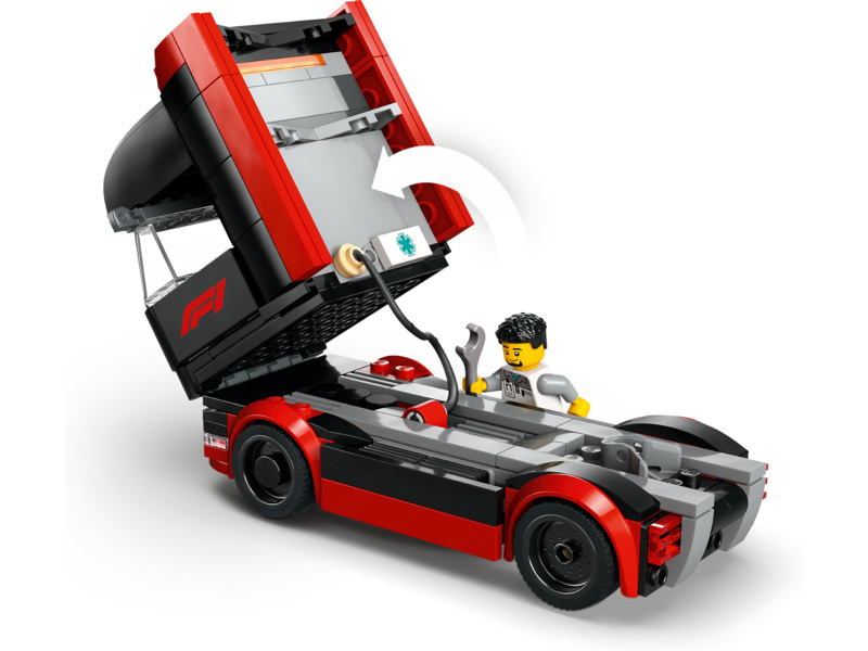 LEGO City - Kamion F1 s vozy F1 RB20 a AMR24