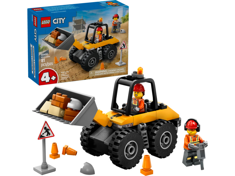 LEGO City - Žlutý kolový nakladač