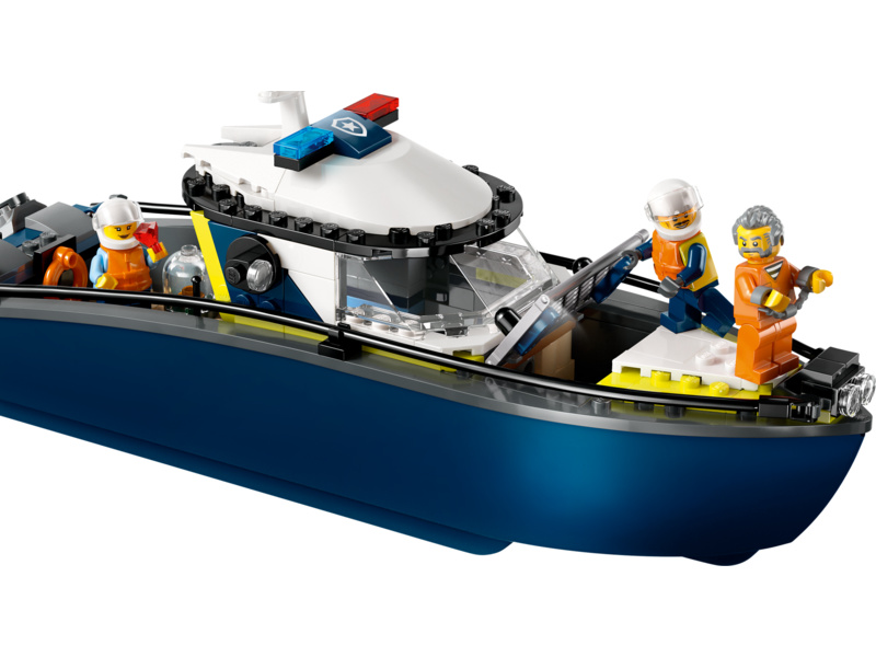 LEGO City - Honička v policejní lodi