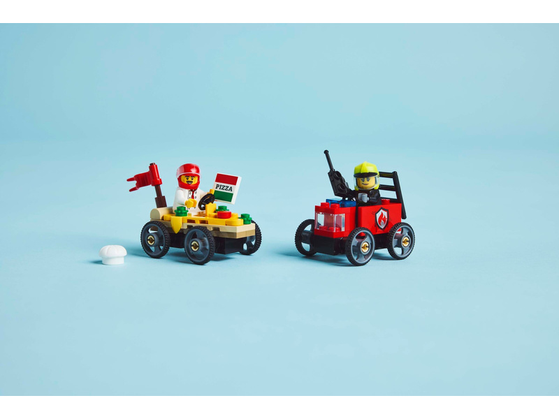 LEGO City - Závodní balíček: Rozvoz pizzy vs. hasičské auto