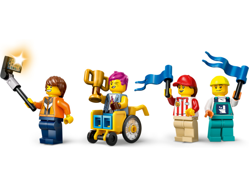 LEGO City - Tvoje pravidla: Závodní dráha s rampami