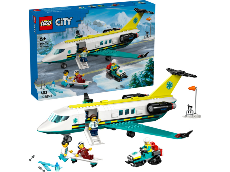 LEGO City - Letadlo záchranářské služby