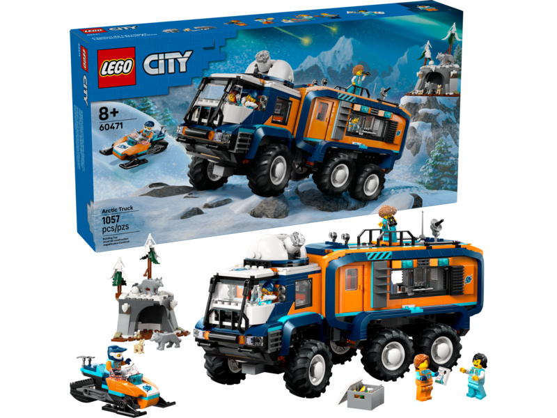 LEGO City - Nákladní auto s laboratoří pro průzkumníky Arktidy
