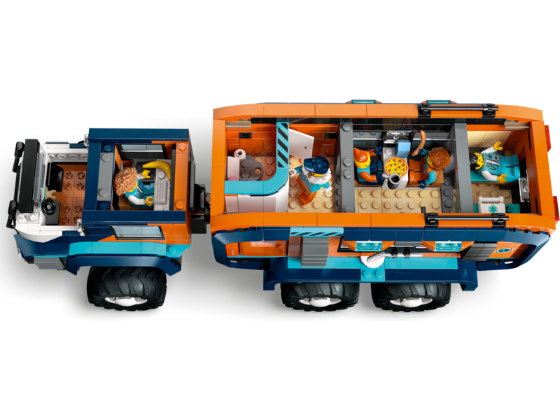 LEGO City - Nákladní auto s laboratoří pro průzkumníky Arktidy