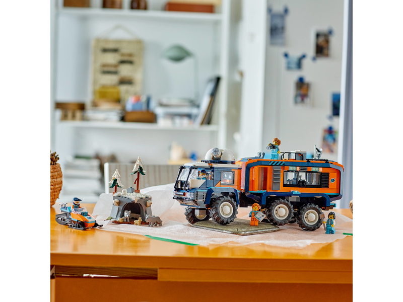 LEGO City - Nákladní auto s laboratoří pro průzkumníky Arktidy