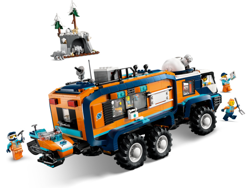 LEGO City - Nákladní auto s laboratoří pro průzkumníky Arktidy