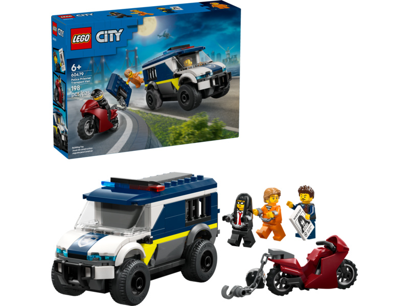 LEGO City - Policejní dodávka pro převoz vězňů