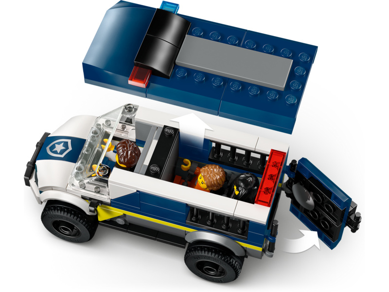 LEGO City - Policejní dodávka pro převoz vězňů