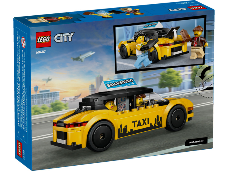 LEGO City - Žlutý taxík