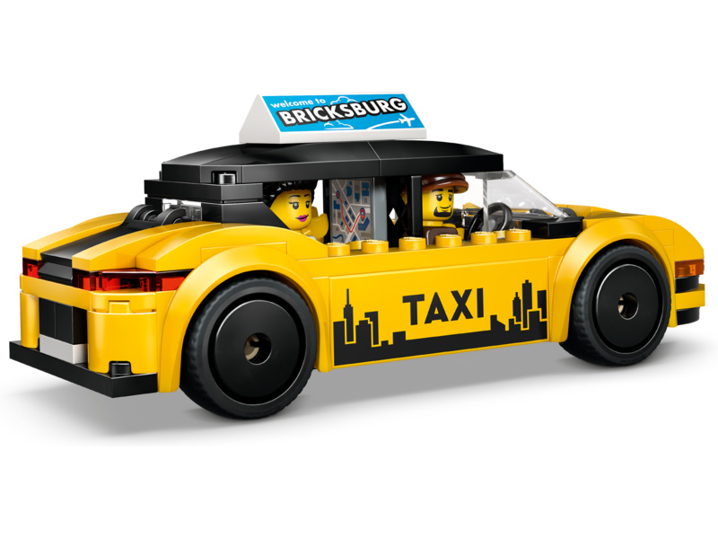 LEGO City - Žlutý taxík