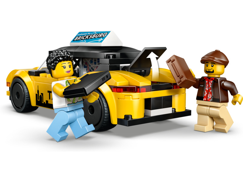 LEGO City - Žlutý taxík