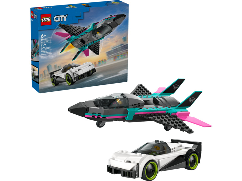 LEGO City - Tryskáč vs. auto
