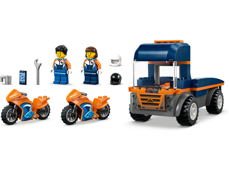 LEGO City - Kamion na přepravu motorek
