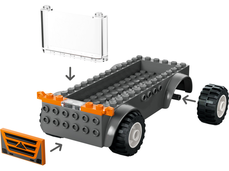 LEGO City - Kamion na přepravu motorek