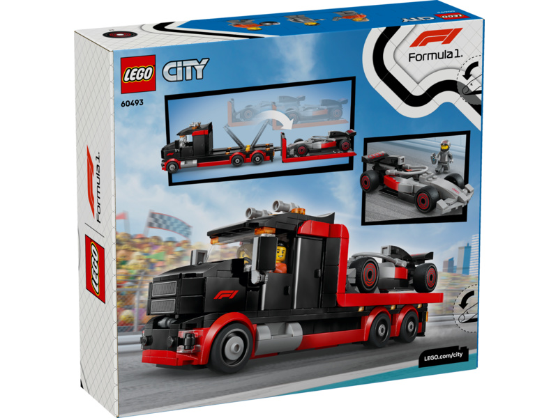 LEGO City - Výstavní náklaďák F1® se závodním autem Audi F1®