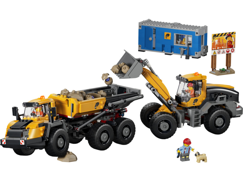 LEGO City - Sklápěč a čelní nakladač