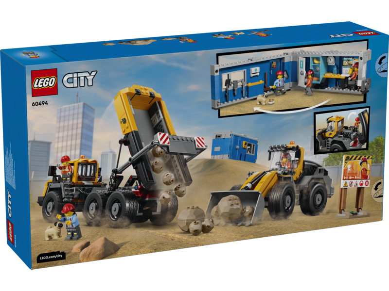 LEGO City - Sklápěč a čelní nakladač