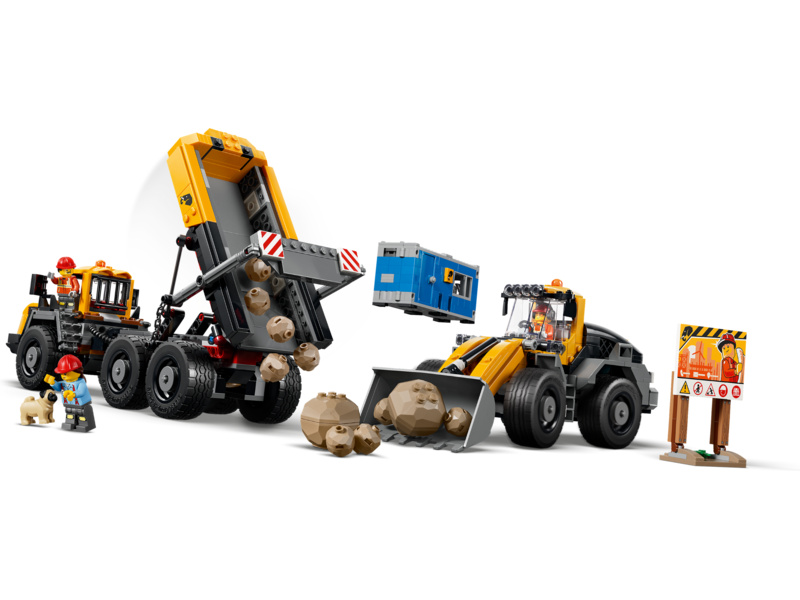 LEGO City - Sklápěč a čelní nakladač