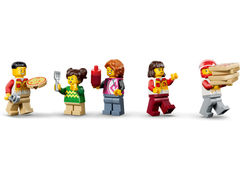 LEGO City - Rozvoz pizzy a vozidla