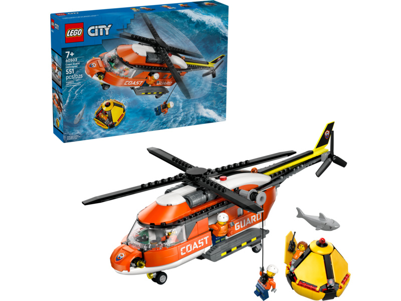 LEGO City - Helikoptéra pobřežní hlídky