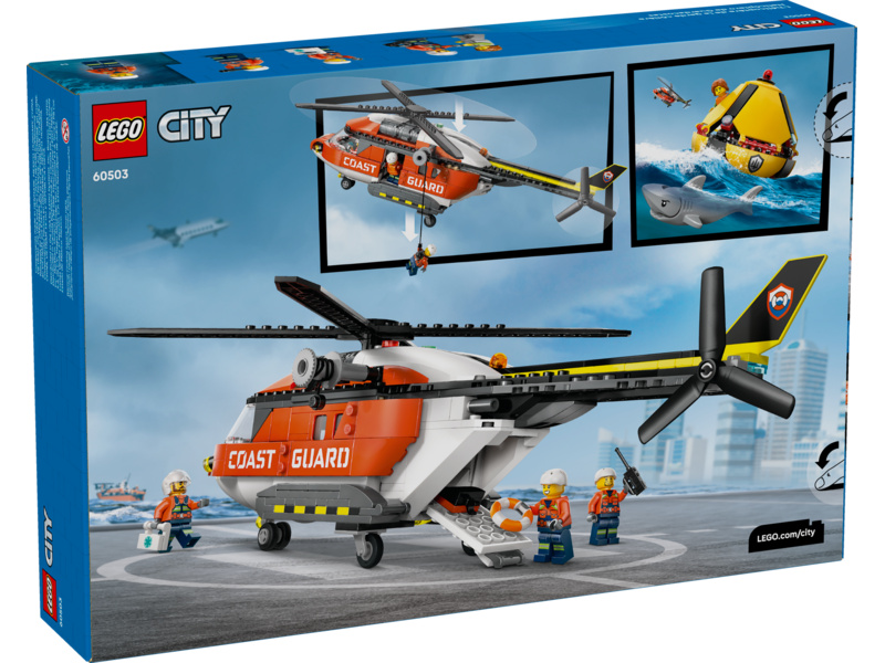 LEGO City - Helikoptéra pobřežní hlídky