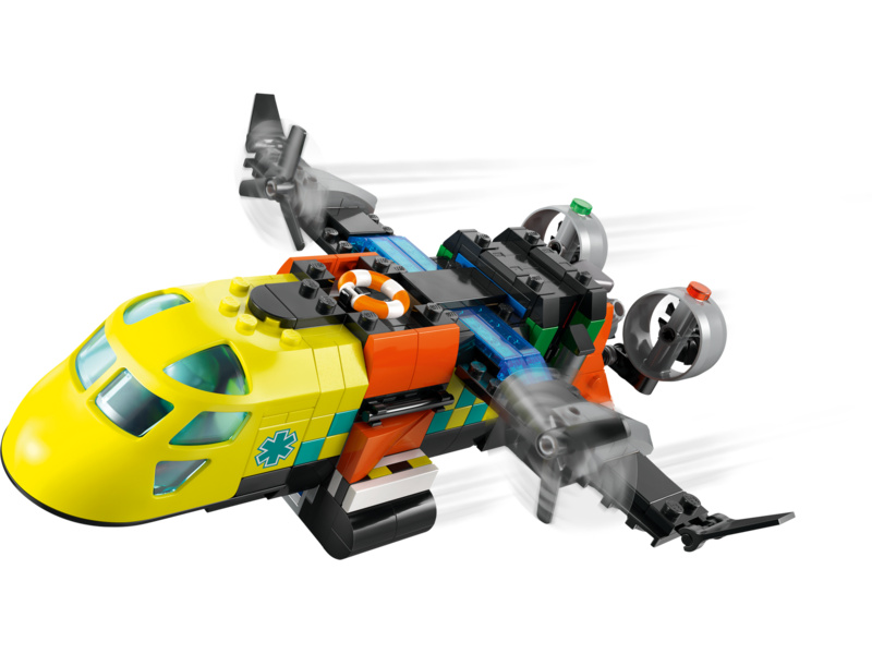 LEGO City - Remix: Letadlo, servisní vůz a vznášedlo