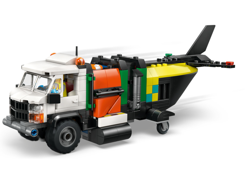 LEGO City - Remix: Letadlo, servisní vůz a vznášedlo
