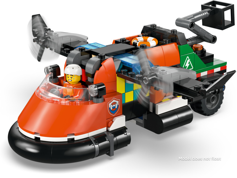 LEGO City - Remix: Letadlo, servisní vůz a vznášedlo