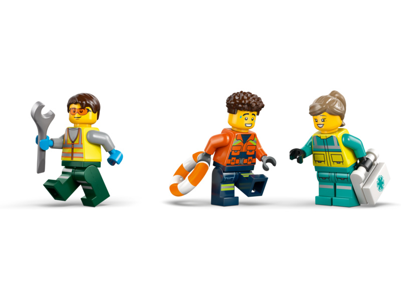 LEGO City - Remix: Letadlo, servisní vůz a vznášedlo