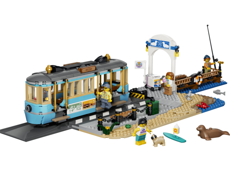 LEGO City - Historická plážová tramvaj