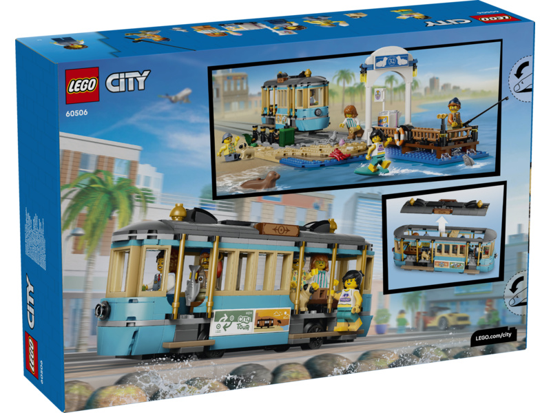 LEGO City - Historická plážová tramvaj