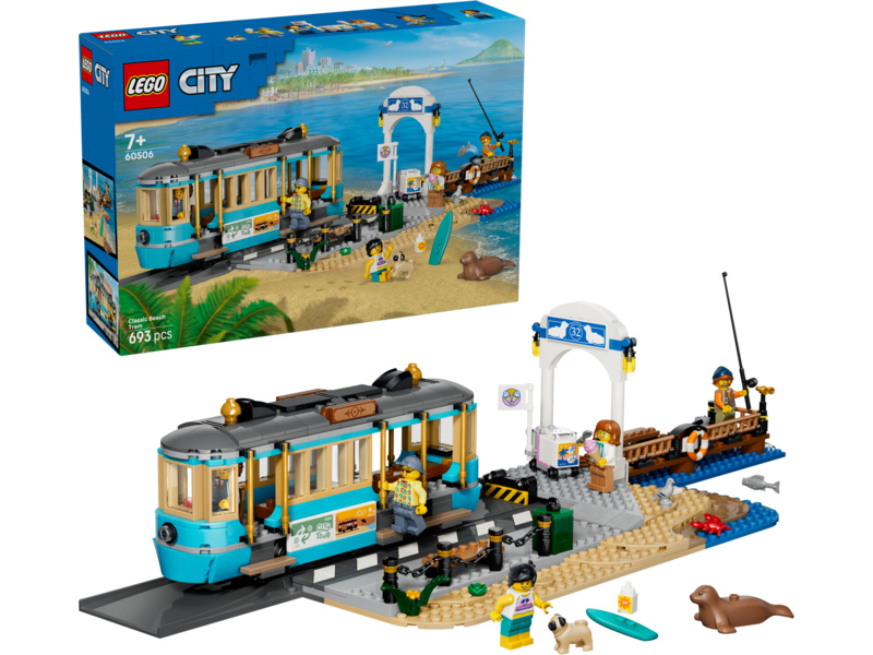 LEGO City - Historická plážová tramvaj