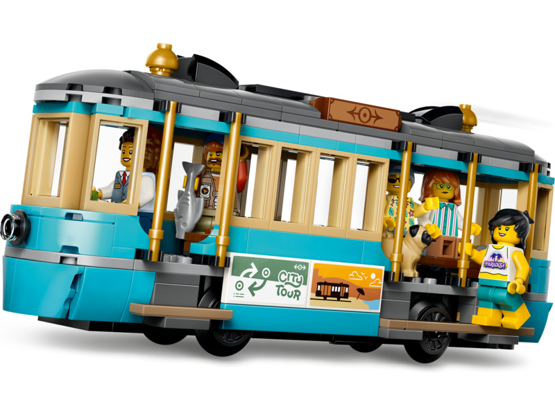LEGO City - Historická plážová tramvaj